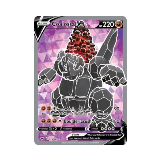 포켓몬 TCG 석탄산 V RU 비비드 볼티지 (영문판)