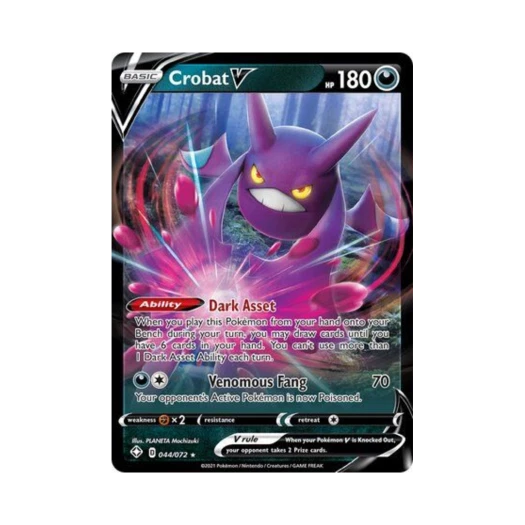 Pokemon TCG Crobat V HRV Shining Fates (English Ver.)