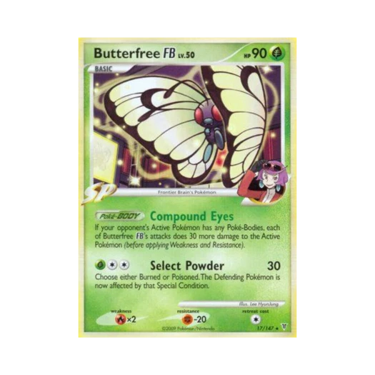 포켓몬 TCG 버터플 FB R 슈프림 빅터스 (영문판)