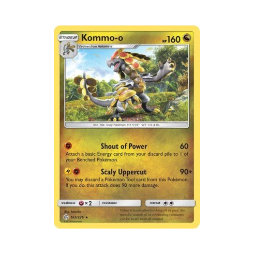 Pokemon TCG Kommo o RH Cosmic Eclipse (English Ver.)