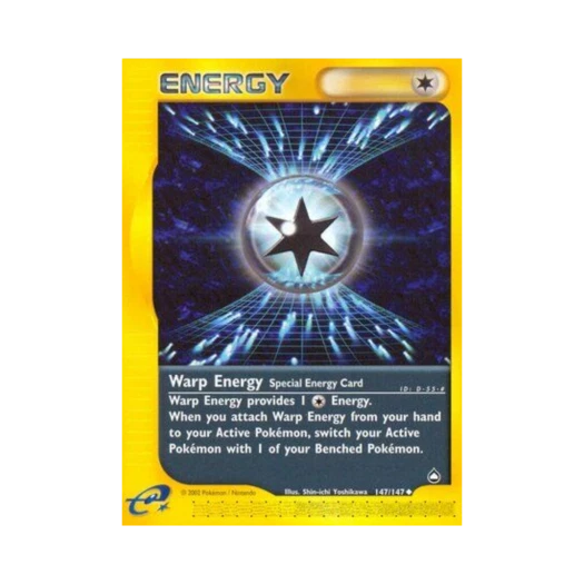 포켓몬 TCG 워프 에너지 U 아쿠아폴리스 (영문판)
