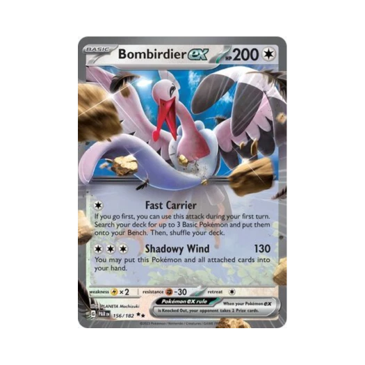 포켓몬 TCG 떨구새 ex DR 파라독스 리프트 (영문판)
