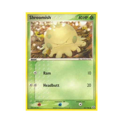 Pokemon TCG Shroomish C EX Emerald (English Ver.)