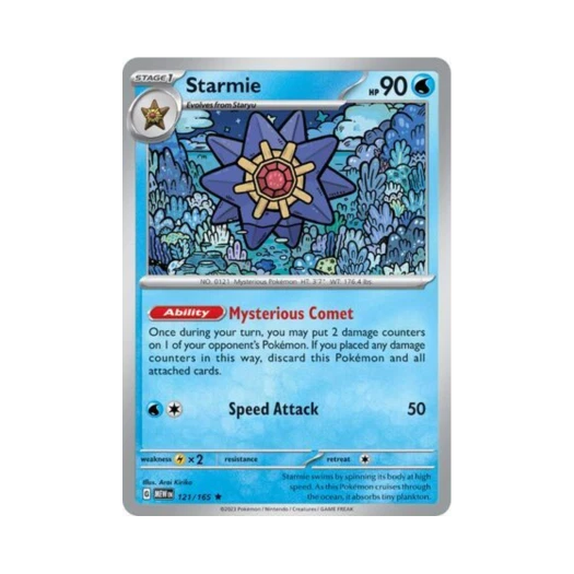 Pokemon TCG Starmie R Scarlet & Violet 151 (English Ver.)