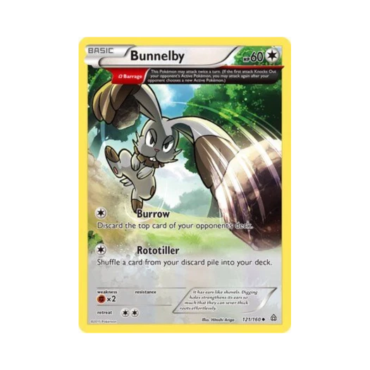 Pokemon TCG Bunnelby U Primal Clash (English Ver.)