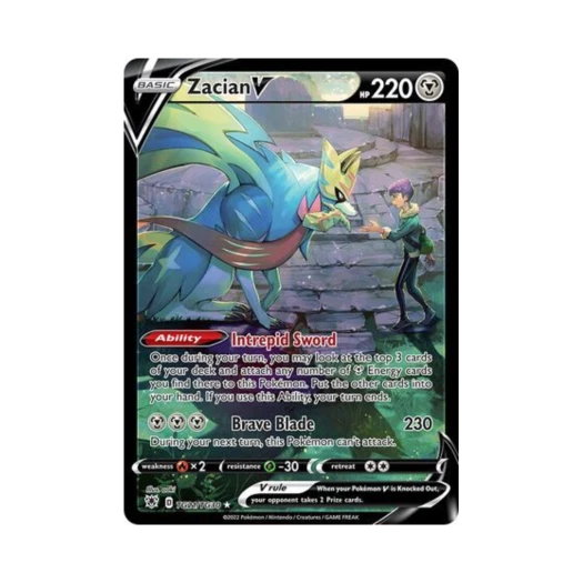 포켓몬 TCG 자시안 V HRV 아스트랄 레디안스 (영문판)
