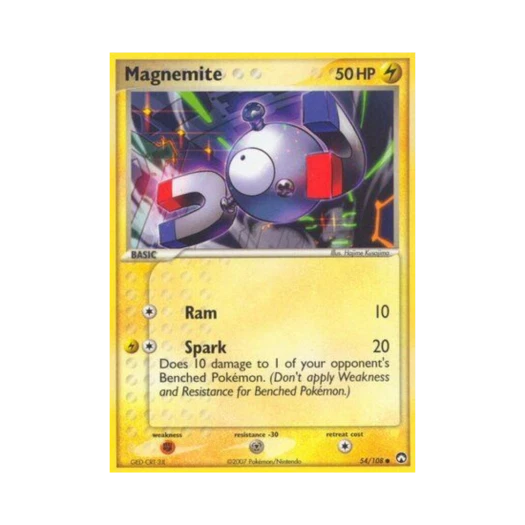 포켓몬 TCG 코일 C EX 파워 키퍼스(영문판)