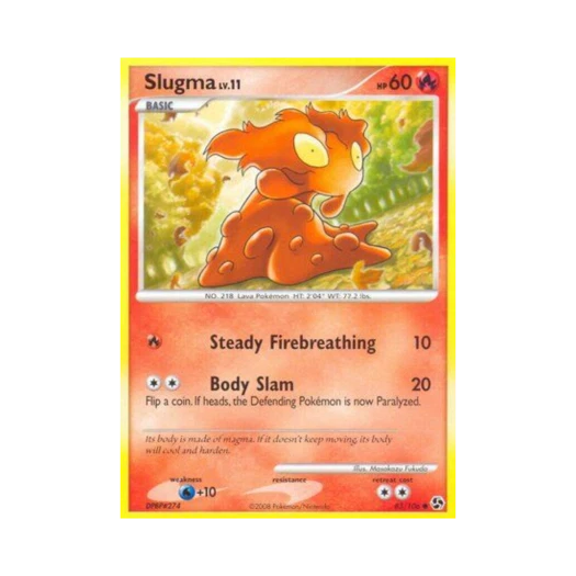Pokemon TCG Slugma C Great Encounters (English Ver.)