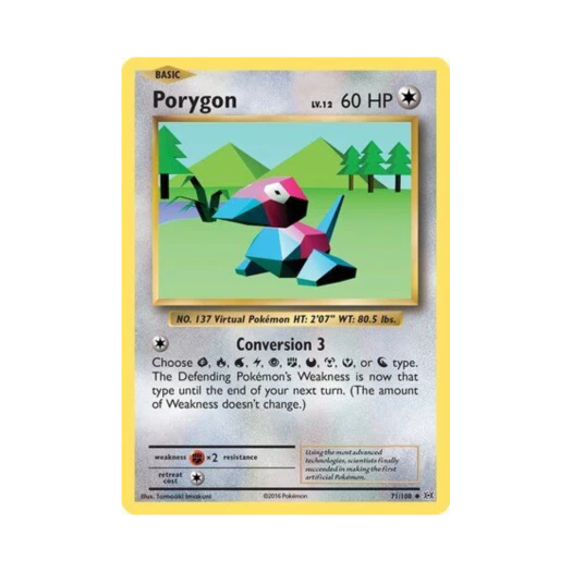 Pokemon TCG Porygon U Evolutions (English Ver.)