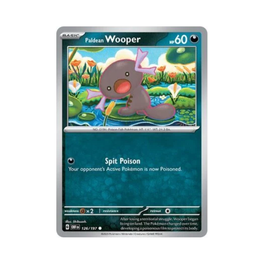 포켓몬 TCG 팔데아 우파 C 옵시디언 플레임즈 (영문판) 카드 이미지