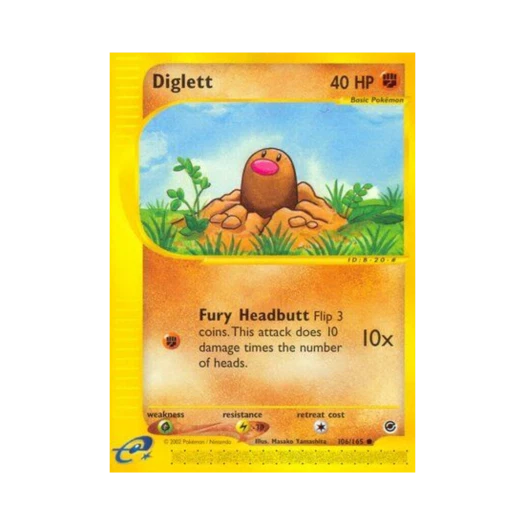 Pokemon TCG Diglett C Expedition Base Set (English Ver.)