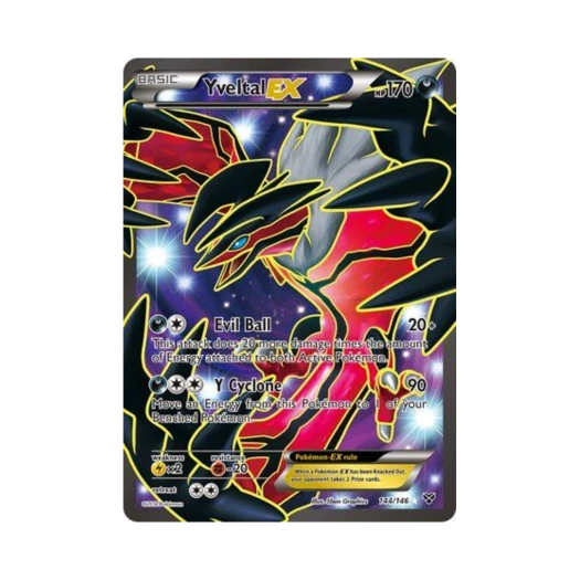 포켓몬 TCG 이벨타르 EX RU XY (영문판)