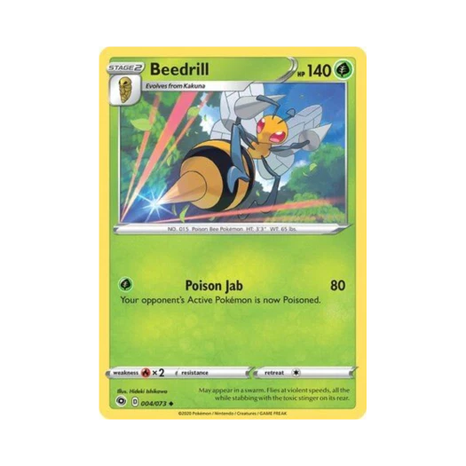 Pokemon TCG Beedrill U Champion's Path (English Ver.)