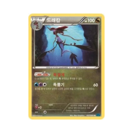 포켓몬 TCG 드래캄 U 와일드 블레이즈 (한글판) 카드 이미지