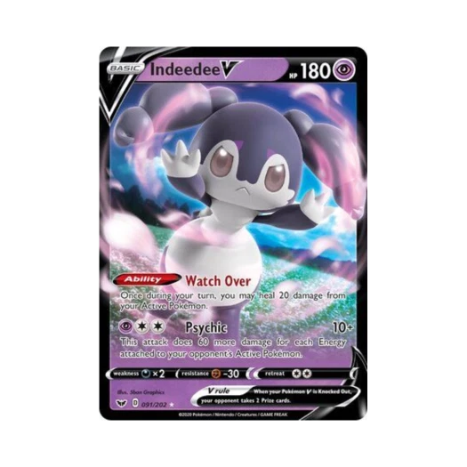 포켓몬 TCG 에써르 V HRV 소드 & 실드 (영문판)