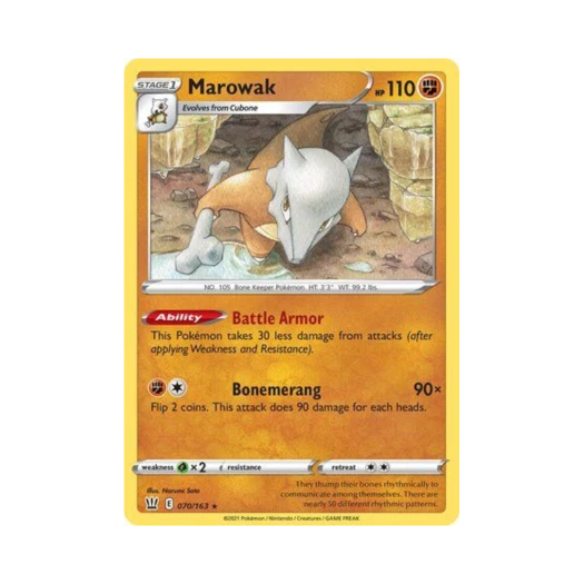 포켓몬 TCG 텅구리 R 배틀 스타일즈 (영문판)