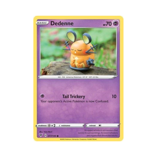 포켓몬 TCG 데덴네 C 비비드 볼티지 (영문판)