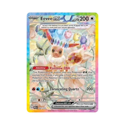 Pokemon TCG Eevee ex SIR Prismatic Evolutions (English Ver.)