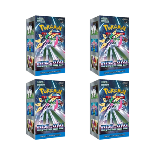 포켓몬 TCG 스칼렛 & 바이올렛 확장팩 미래의 일섬 4박스 (총 120팩/한글판)