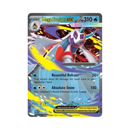 포켓몬 TCG 메가 눈여아 ex DR 메가 에볼루션 어센드 히어로즈 (영문판)