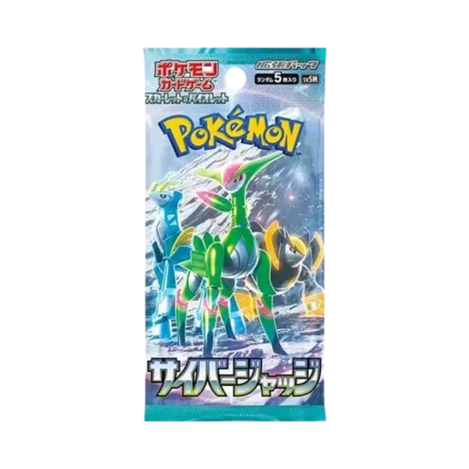 포켓몬 TCG 스칼렛&바이올렛 확장팩 사이버 저지 팩 (5장/일어판) 카드 이미지