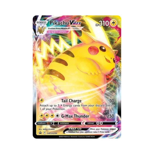포켓몬 TCG 피카츄 VMAX 점보 P 소드 & 실드 프로모카드 (영문판)