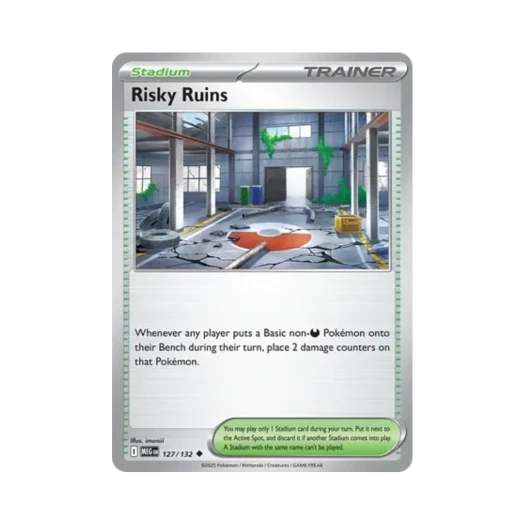 포켓몬 TCG 위험한 폐허 U 메가 에볼루션 (영문판)