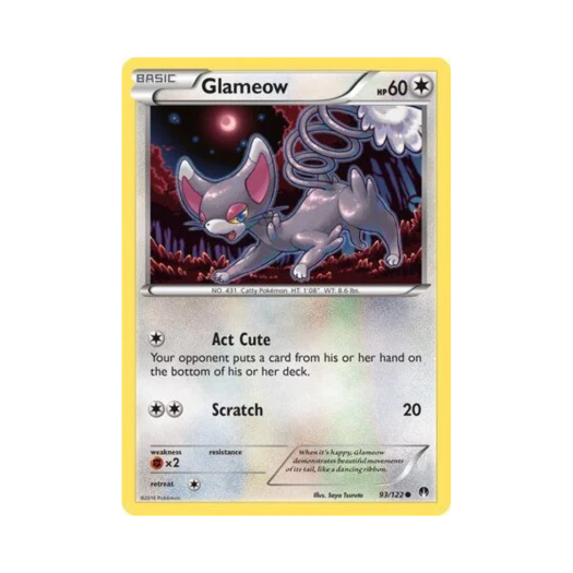 포켓몬 TCG 나옹마 C 브레이크포인트 (영문판)