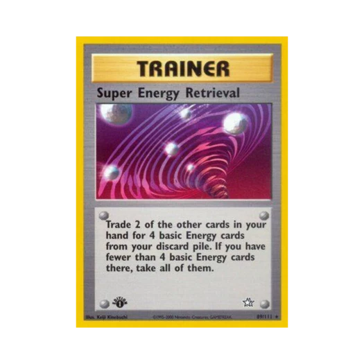 포켓몬 TCG 퍼 에너지 리트리벌 R 네오 제네시스 (영문판)