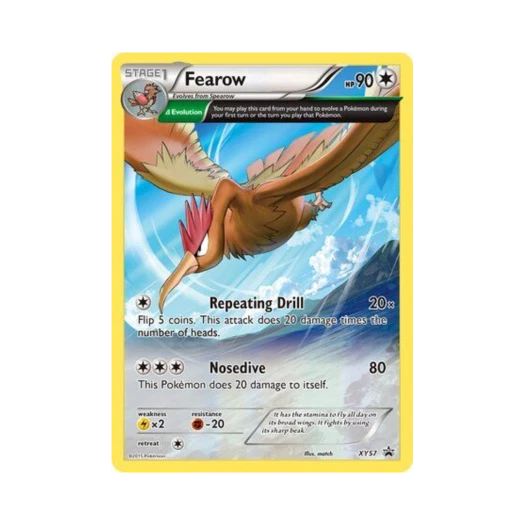 포켓몬 TCG 깨비드릴조 P XY 프로모 카드 (영문판)