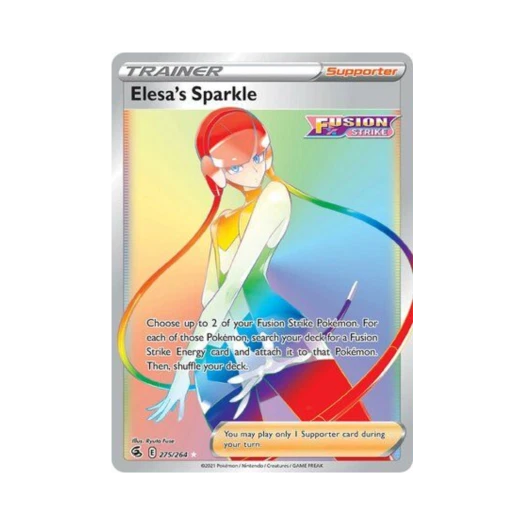 포켓몬 TCG 카밀레의 반짝임 RR 퓨전 스트라이크 (영문판)