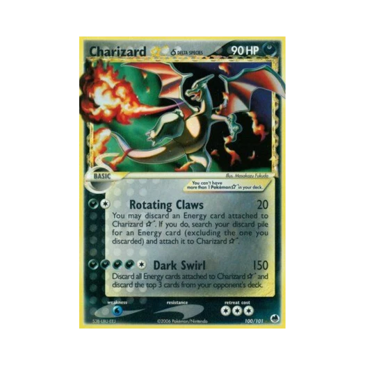 Pokemon TCG Charizard RH EX Dragon Frontiers (English Ver.)