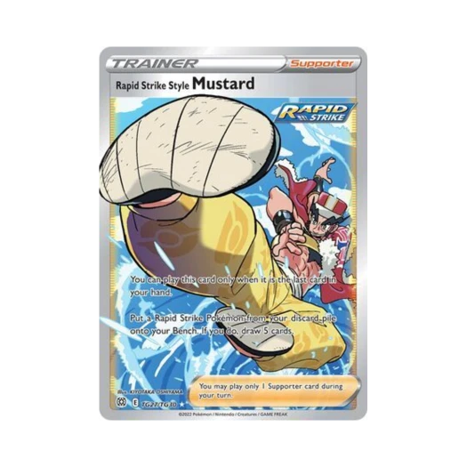 Pokemon TCG Rapid Strike Style Mustard RU Brilliant Stars (English Ver.)