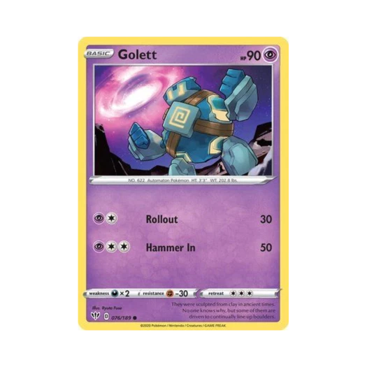 포켓몬 TCG 골비람 C 다크니스 어블레이즈 (영문판)