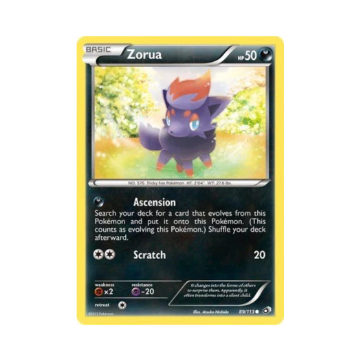 포켓몬 TCG 조로아 C 레전더리 트레져스 (영문판)