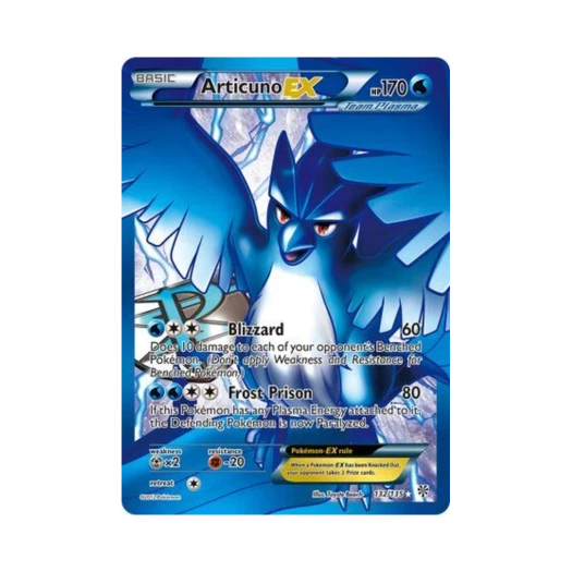 포켓몬 TCG 프리져 ex RU 플라스마 스톰 (영문판)