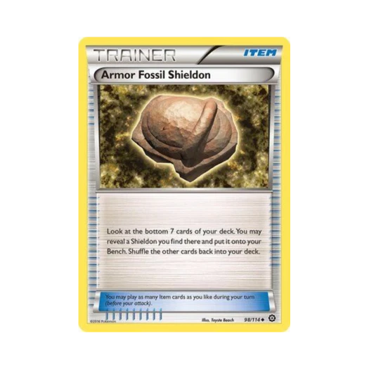 포켓몬 TCG 방패의 화석 방패톱스 U 스팀 시즈 (영문판)