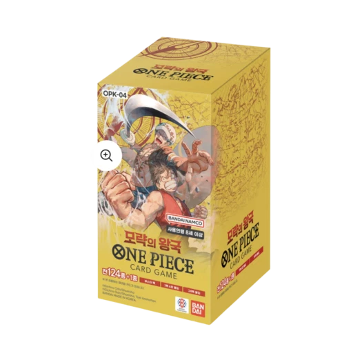 원피스 TCG OPK-04 부스터 팩 모략의 왕국 박스 (24팩/한글판) 상품 이미지