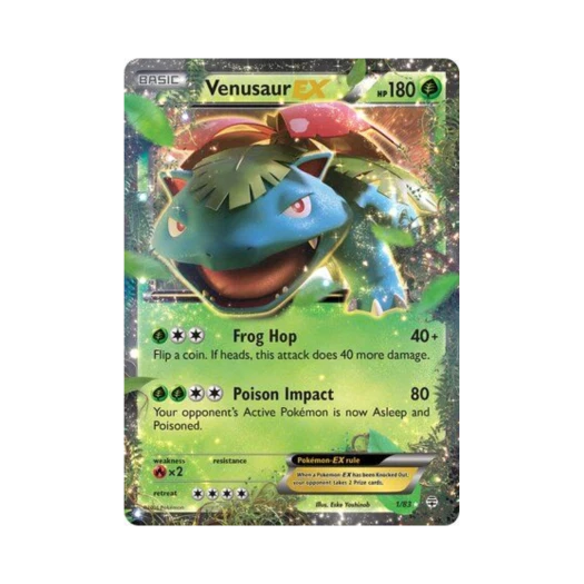 포켓몬 TCG 이상해꽃 EX RHE 제네레이션즈 (영문판)