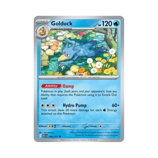 포켓몬 TCG 골덕 U 메가 에볼루션 어센드 히어로즈 (영문판)