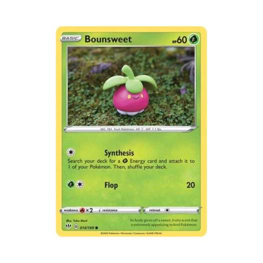 포켓몬 TCG 달콤아 C 다크니스 어블레이즈 (영문판)