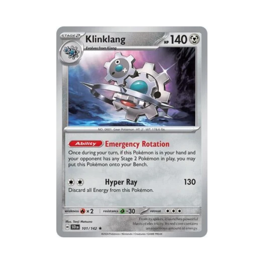 Pokemon TCG Klinklang R Stellar Crown (English Ver.)