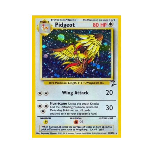포켓몬 TCG 피죤투 베이스 세트 2 (영문판)