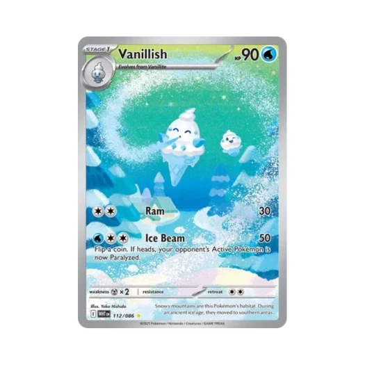 포켓몬 TCG 바닐리치 IR 화이트플레어 (영문판)