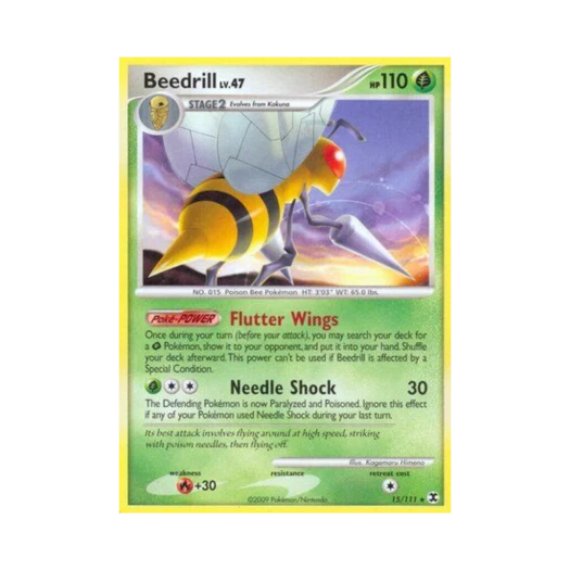 포켓몬 TCG 독침붕 R 라이징 라이벌스 (영문판)